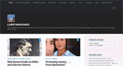 Desktop Screenshot of larrysmusings.com