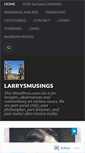 Mobile Screenshot of larrysmusings.com